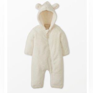Hanna Andersson Baby Marshmallow Fleece Romper